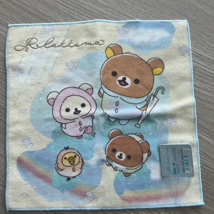 [BUNJANG] San-X Rilakkuma Handkerchief / 리락쿠마 산엑스 손수건