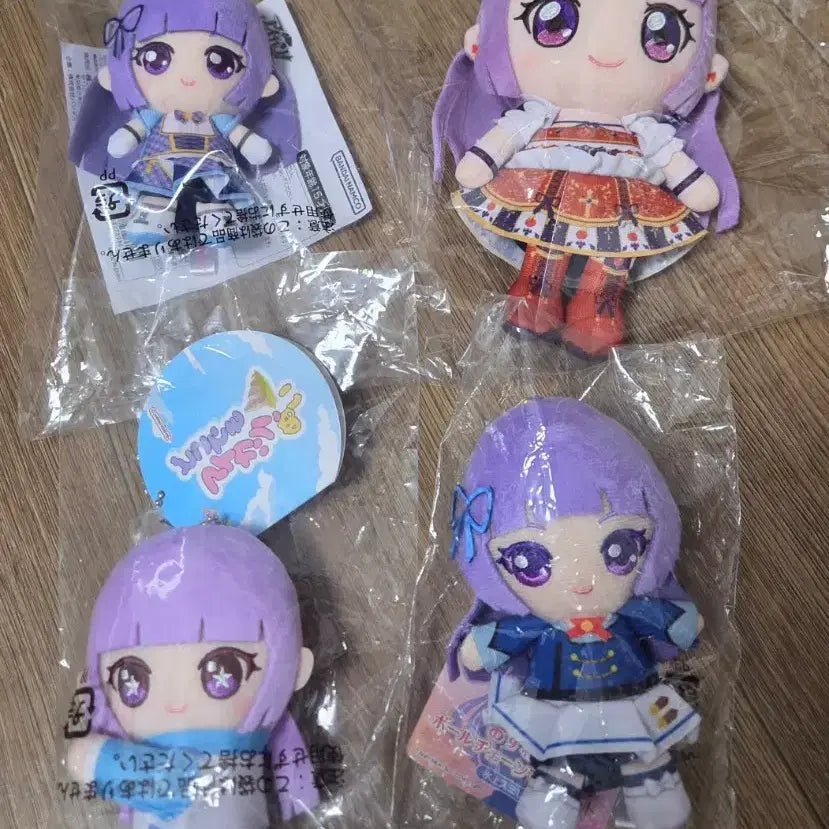 [BUNJANG] Aikatsu! Ai Star Smire Rira Plush Set / 일괄)아이카츠 아이엠스타 스미레 리라 누이 스쿨룩 동복 스노우프린세스 프레 체육복 볼체인