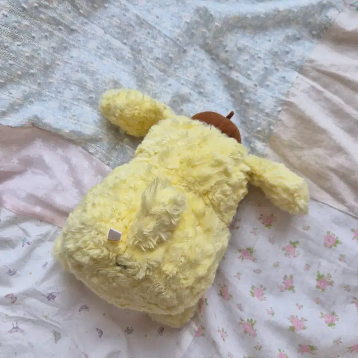 [BUNJANG] Sanrio Pompompurin Vintage Plush Toy with Muffin / 고전 빈티지 인형 산리오 산엑스 폼폼푸린 머핀 레어