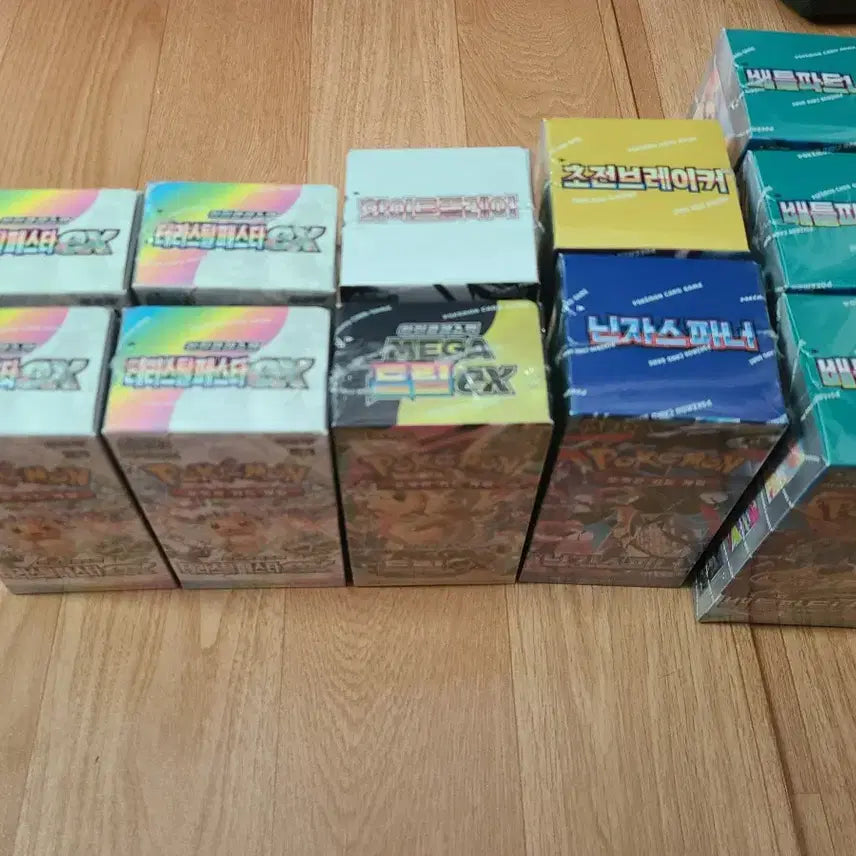 [BUNJANG] Pokemon Card Box Various Expansion Packs / 포켓몬카드 박스 다양한 확장팩 판매합니다
