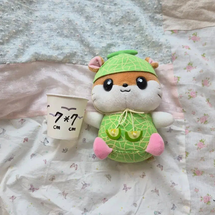 [BUNJANG] Sanrio San-X Melone Kuriring Hamster Vintage Doll / 고전 빈티지 인형 산리오 산엑스 메론 쿠리링 햄스터 레어