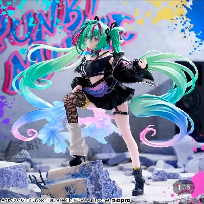 [BUNJANG] Sega Hatsune Miku Punk Unsealed Figure / 세가 하츠네 미쿠 펑크 미개봉 판매