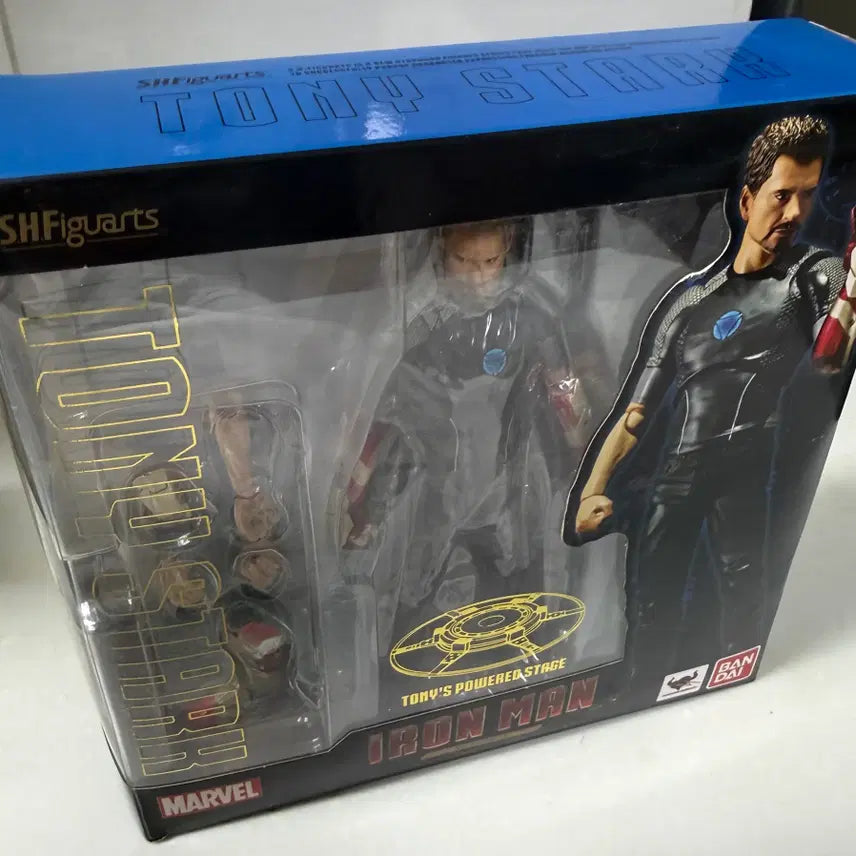 [BUNJANG] S.H.Figuarts Tony Stark (Powered Stage Ver.) Figure / 안전결제) S.H.Figuarts 토니 스타크 피규어 (POWERED STAGE Ver.)