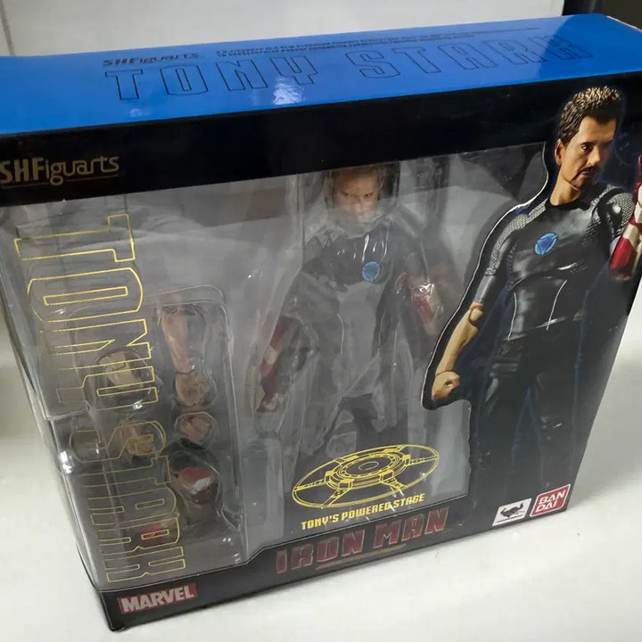 [BUNJANG] S.H.Figuarts Tony Stark (Powered Stage Ver.) Figure / 안전결제) S.H.Figuarts 토니 스타크 피규어 (POWERED STAGE Ver.)