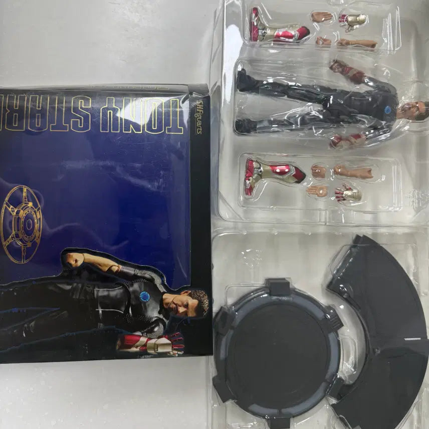 [BUNJANG] S.H.Figuarts Tony Stark (Powered Stage Ver.) Figure / 안전결제) S.H.Figuarts 토니 스타크 피규어 (POWERED STAGE Ver.)