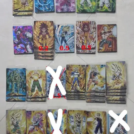 [BUNJANG] Dragon Ball ITALIA Card Set 6-9 / 드래곤볼 이타자가 카드 6~9탄