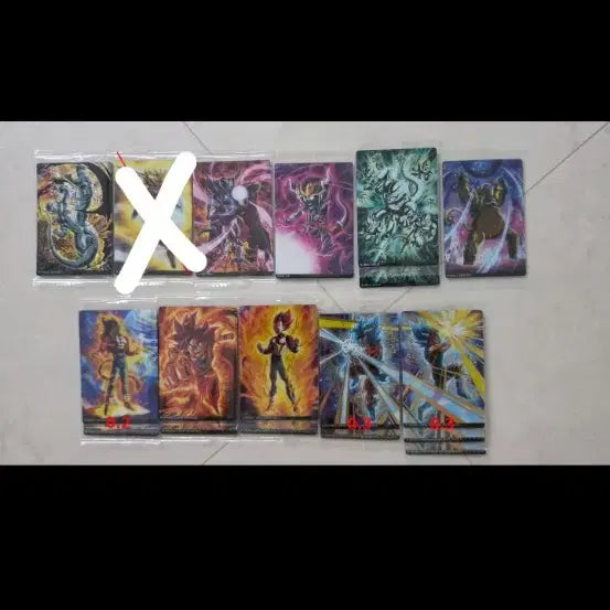 [BUNJANG] Dragon Ball ITALIA Card Set 6-9 / 드래곤볼 이타자가 카드 6~9탄