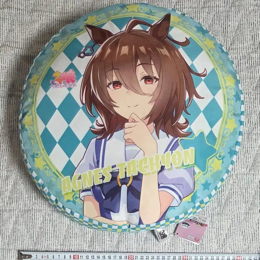 [BUNJANG] Agnes Tachyon Uma Musume Round Cushion / 우마무스메 아그네스 타키온 원형 쿠션