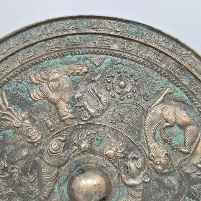 [BUNJANG] Antique Large Jangsaengmun Donggye / 골동품 대형 장생문 동경