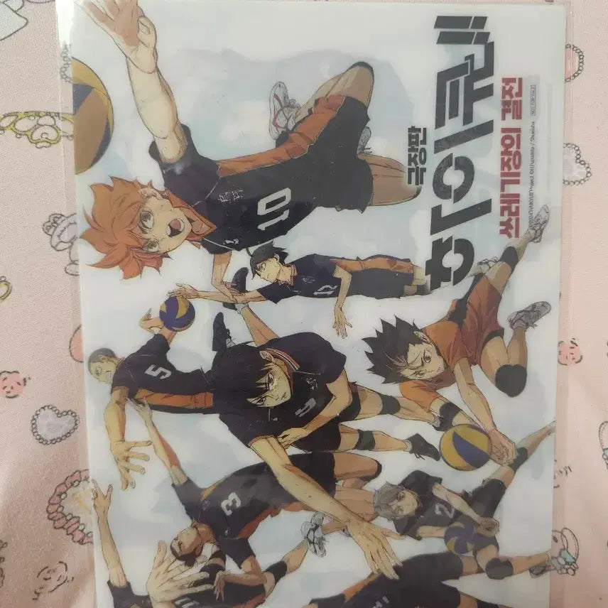 [BUNJANG] Haikyuu!! The Dumpster Battle Special Edition Paper File Visual Board (Sealed) / 미개봉 하이큐 쓰레기장의 결전 특전 지류 파일 비주얼보드
