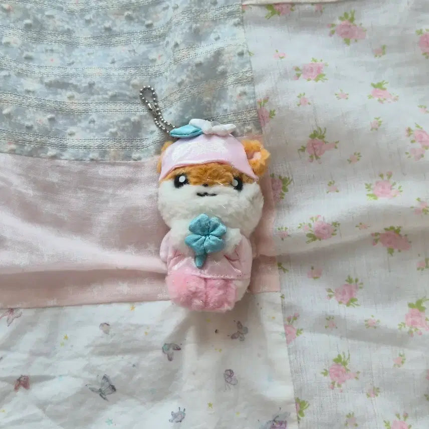 [BUNJANG] Sanrio San-X Kuriring Hamster Angel Charm / 고전 빈티지 인형 산리오 산엑스 쿠리링 햄스터 초레어 반짝이 엔젤 천사 키링