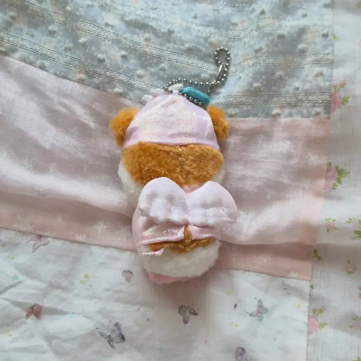 [BUNJANG] Sanrio San-X Kuriring Hamster Angel Charm / 고전 빈티지 인형 산리오 산엑스 쿠리링 햄스터 초레어 반짝이 엔젤 천사 키링