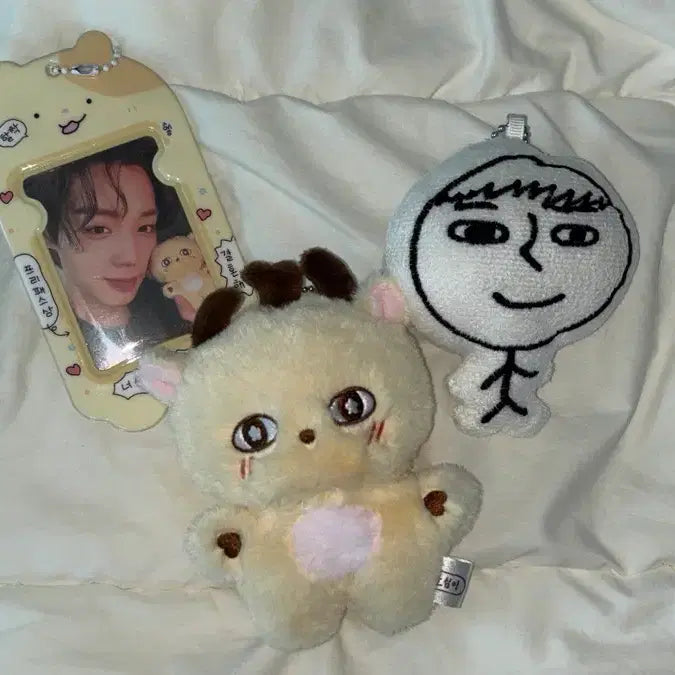 [BUNJANG] Park Ji Hoon So Sim Yi + Wingger Hoon Set Photocard Holder / 박지훈 소심이 + 윙거훈 set