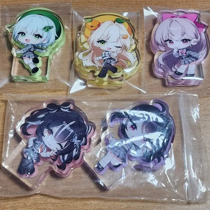 [BUNJANG] Hades Acrylic Character Stands Set (5 Types) / 하데스 굿즈 아크릴코롯토  5종 세트 판매합니다. (필름지 제거)