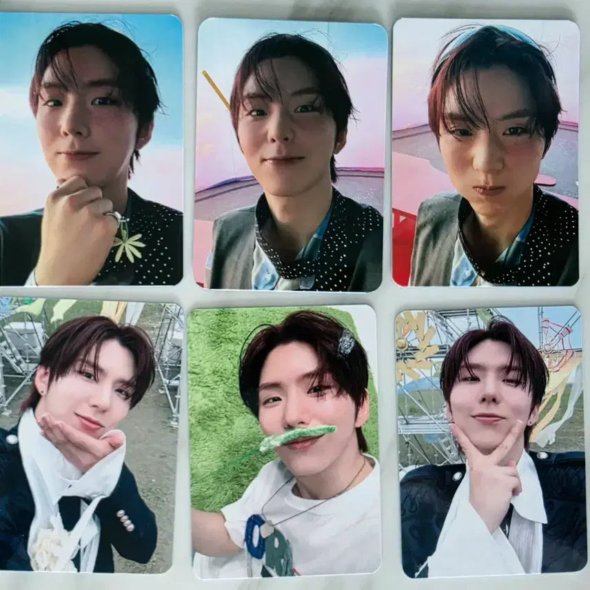 [BUNJANG] MONSTA X Kihyun Apple Music Soundwave POB Set / 몬스타엑스 기현 애플뮤직 사웨 미공포 특전 6장set