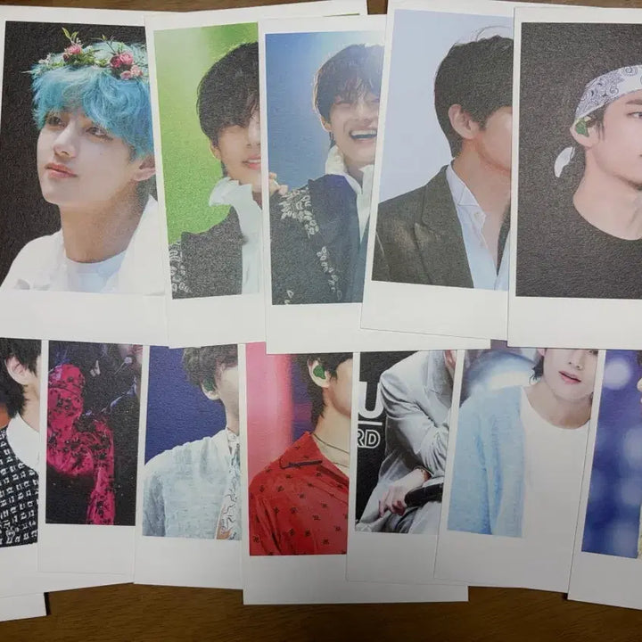 [BUNJANG] V Photocard &amp; Photo Set / (급처) bts v 뷔 포카 + 인화 사진