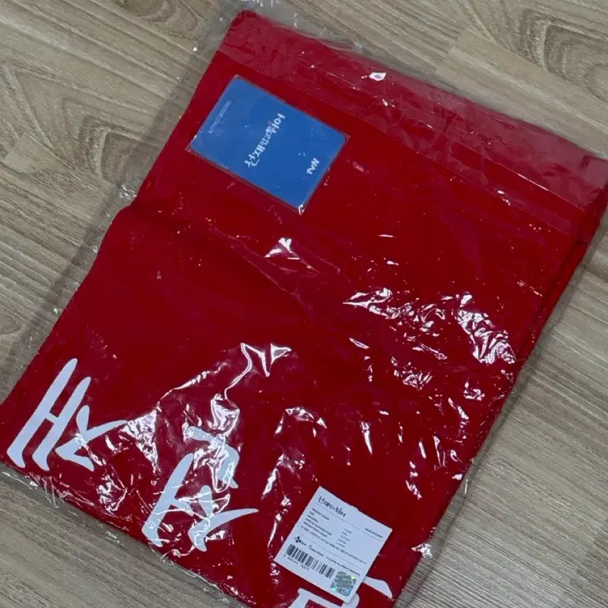 [BUNJANG] Byeon Woo Seok Seon Jae Eopgo Twieo "Blue Shark" T-Shirt (Sealed) / 선재업고튀어 변우석 청상아리 티셔츠 미개봉 판매 선업튀