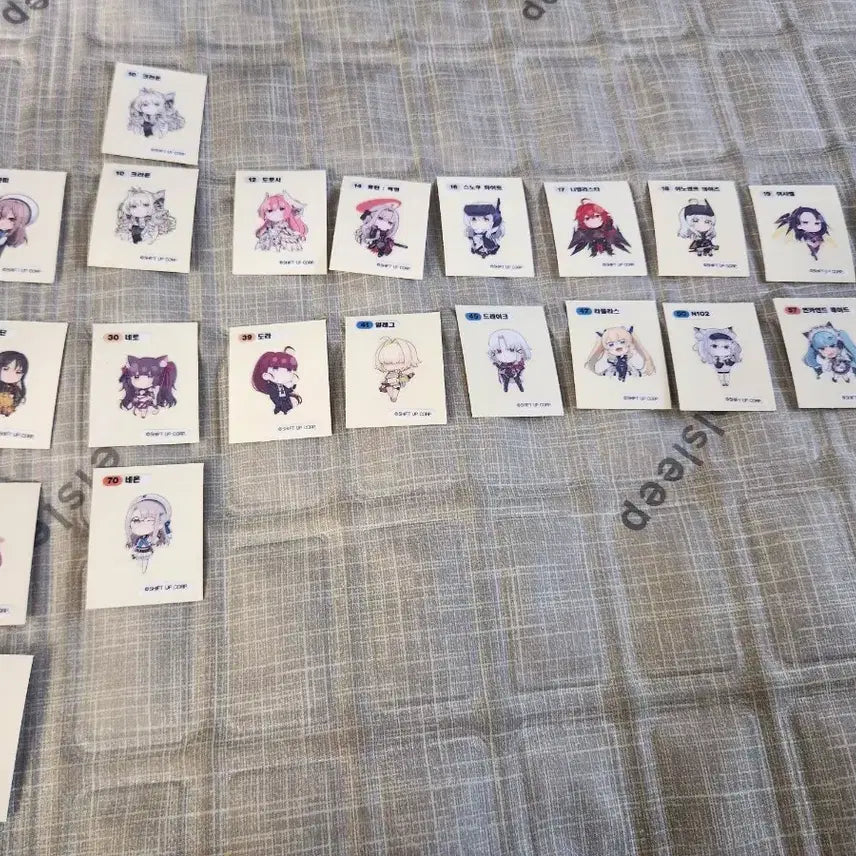 [BUNJANG] Nikke Sticker Collection Bundle / 니케 띠부씰 일괄
