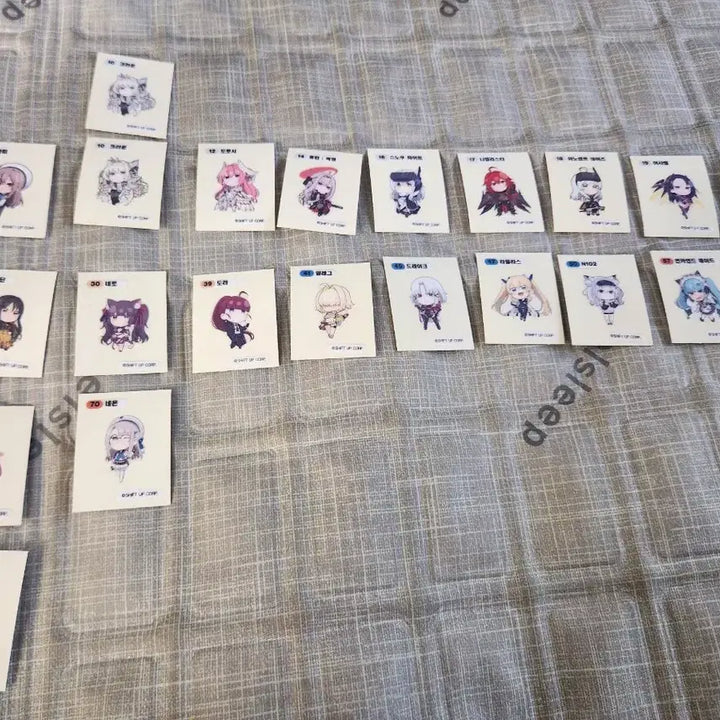 [BUNJANG] Nikke Sticker Collection Bundle / 니케 띠부씰 일괄