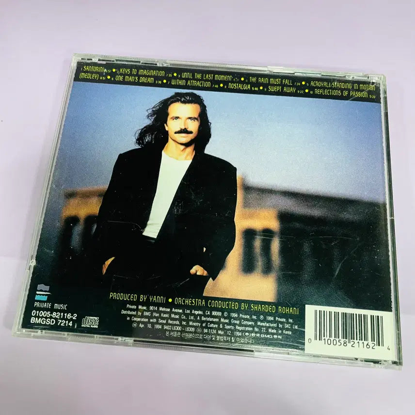[BUNJANG] Yanni Live at the Acropolis CD (Used) / [중고음반/CD] 뉴에이지 야니 YANNI 아크로폴리스 라이브 Live at the Acropolis (사용감)