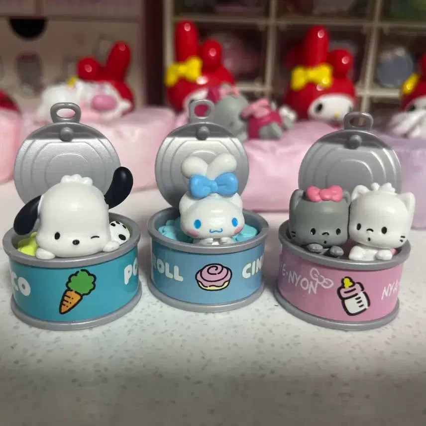 [BUNJANG] Sanrio Can Figure Gacha Bundle Set / 산리오 캔 피규어 가챠(일괄)