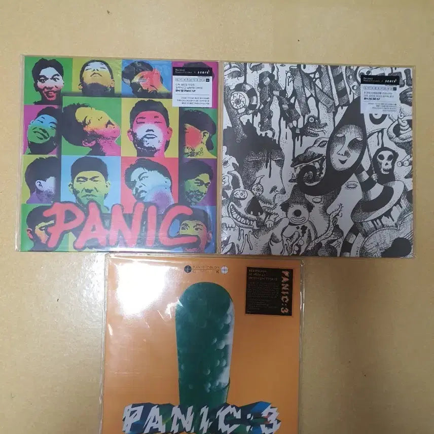 [BUNJANG] Panic 1st, 2nd, 3rd Album LP Set (Sealed) / (미개봉)패닉 1집, 2집, 3집  LP