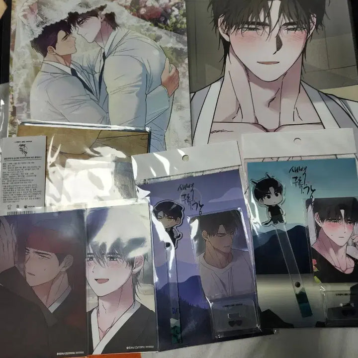 [BUNJANG] Baekho Hyoyeon Photoprop Set / 새벽 구름 강 모펀 콜카 영원한 사랑 태혁 효운 포토프롭 세트
