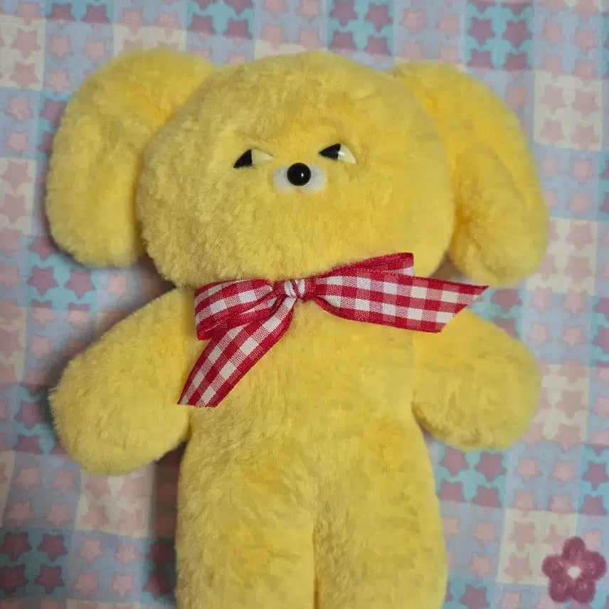 [BUNJANG] Wasabi Bear Mustard Plush / 와사비베어 인형 머스타드
