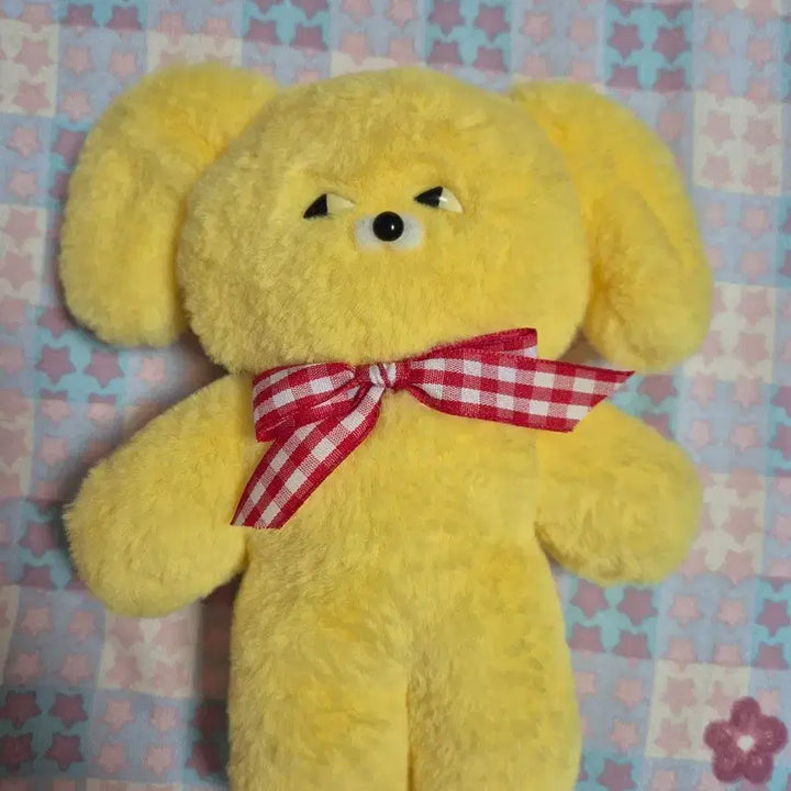 [BUNJANG] Wasabi Bear Mustard Plush / 와사비베어 인형 머스타드