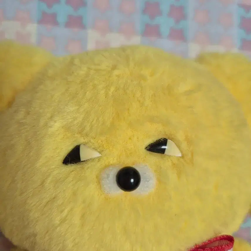 [BUNJANG] Wasabi Bear Mustard Plush / 와사비베어 인형 머스타드