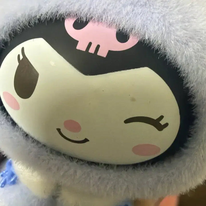 [BUNJANG] Miniso Kuromi Face Keyring / 미니소 쿠로미 페이스 키링
