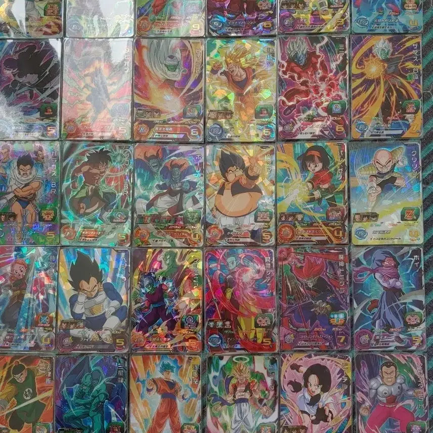 [BUNJANG] Dragon Ball Super Heroes Cards (53 pcs) / 드래곤볼 슈퍼 히어로즈 카드 87장