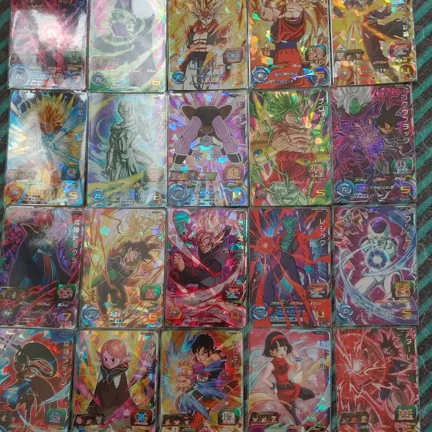 [BUNJANG] Dragon Ball Super Heroes Cards (53 pcs) / 드래곤볼 슈퍼 히어로즈 카드 87장