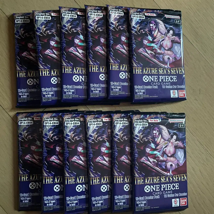 [BUNJANG] One Piece OP-14 English Edition 12 Pack Bundle Set / 원피스카드 북미판 OP-14 영판 12팩 일괄판매