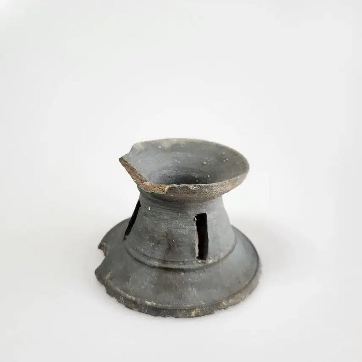 [BUNJANG] Antique Three Kingdoms Period Small Pedestal Pottery Vessel / 골동품 삼국시대 소형 기대 토기