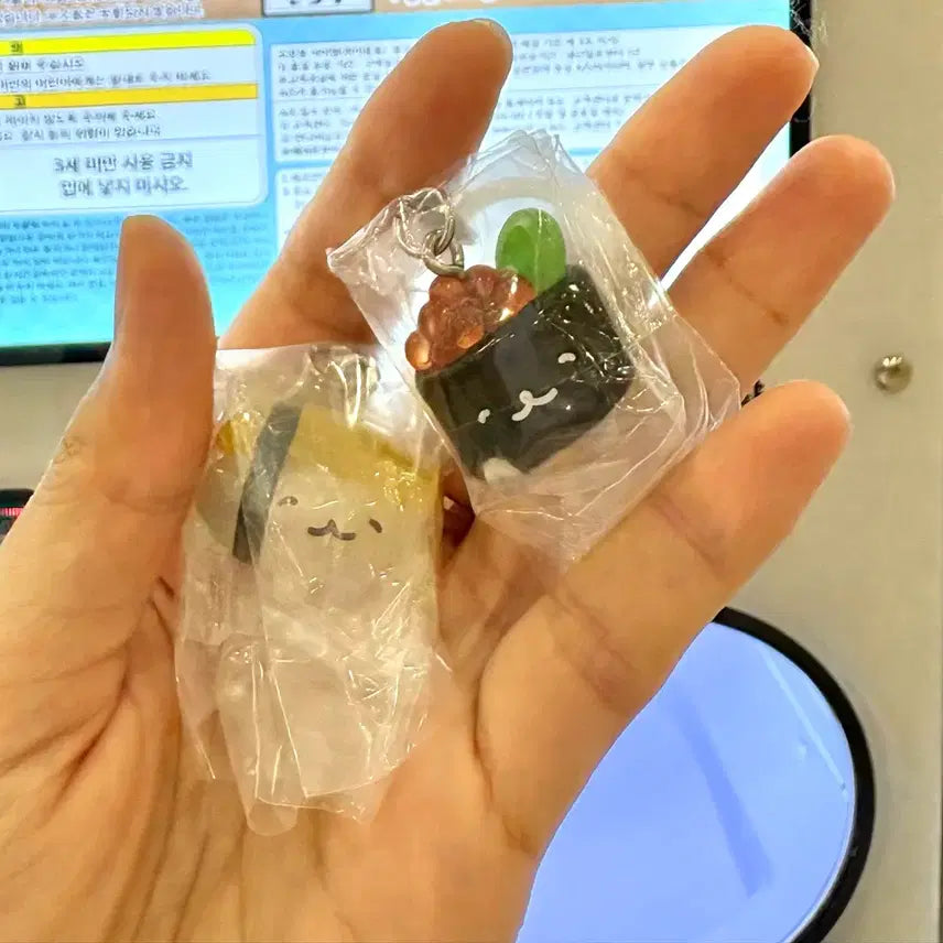 [BUNJANG] OSHUSHIDAKYO Tamagoyaki + Salmon Roe Gachapon Set / 미개봉)일괄 오슈시다요 가챠 계란말이+연어알 가챠 메지루시