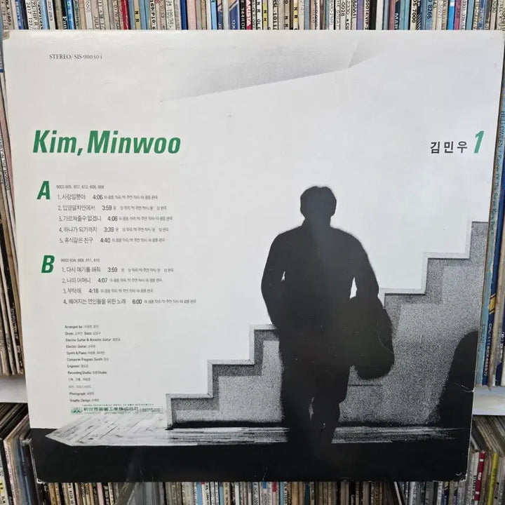 [BUNJANG] Kim Min-woo 1st Album Hit Song LP Vinyl Record / 김민우 1집 히트곡 lp판