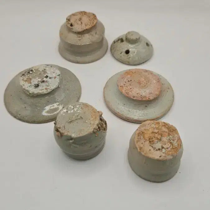 [BUNJANG] Antique Set of 6 Including Genuine Mingqi Censer / 진품 명기향로외 총 6점 일괄