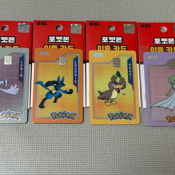 [BUNJANG] Izle Pokemon Transportation Card - Lugia, Lucario, Farfetch&