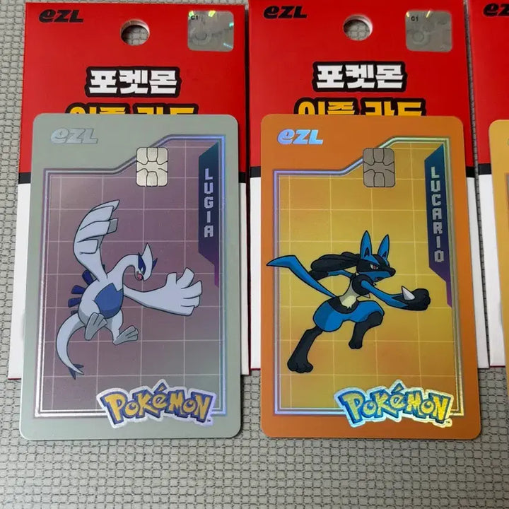 [BUNJANG] Izle Pokemon Transportation Card - Lugia, Lucario, Farfetch&