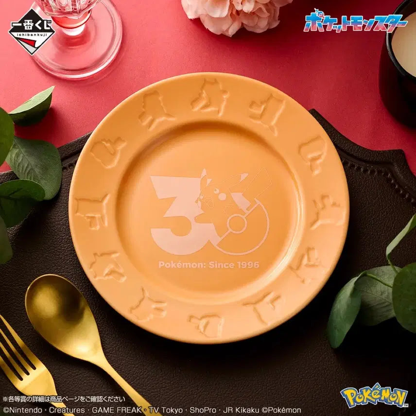 [BUNJANG] Pokemon 30th Anniversary Lottery Vol. 2 B Prize Pikachu Plate / 포켓몬 30주년 쿠지 vol.2 B상 피카츄 플레이트 접시