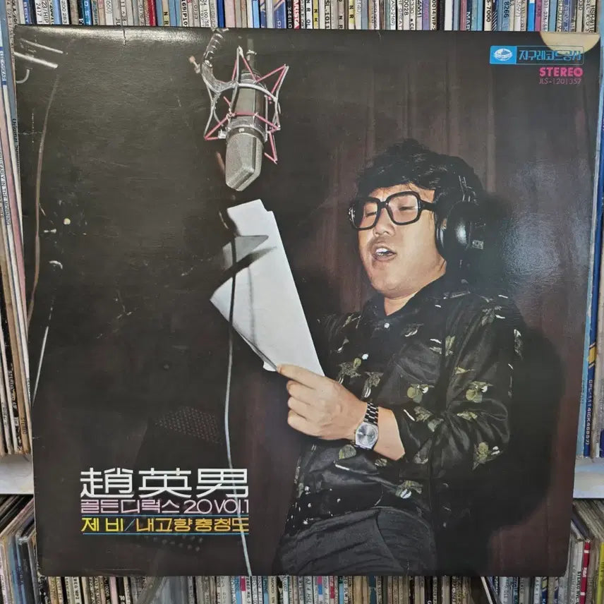 [BUNJANG] Jo Young-nam Golden Deluxe Vol. 1 LP Record / 조영남 골든디럭스 20 VOL.1 / 제비/내고향 충청도 lp판