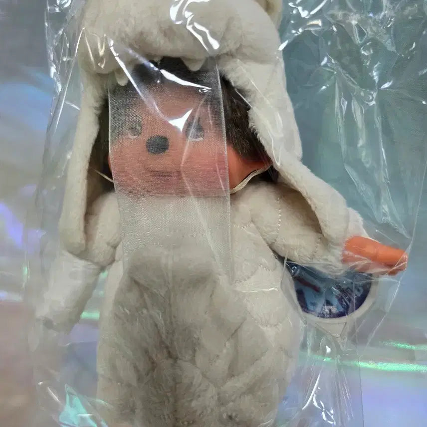 [BUNJANG] Vintage Monchhichi World Travel Series - Merlion S Plush Doll / 고전 몬치치 세계여행시리즈 머라이언 S인형