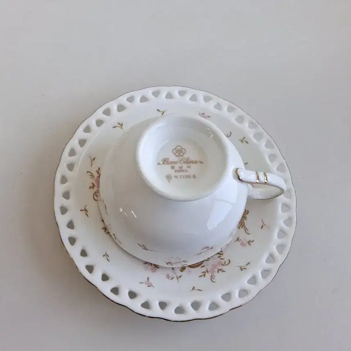 [BUNJANG] Vintage Haenamsa Teacup Set (3 pieces) / 빈티지 행남사 찻잔 세트3p  희귀템