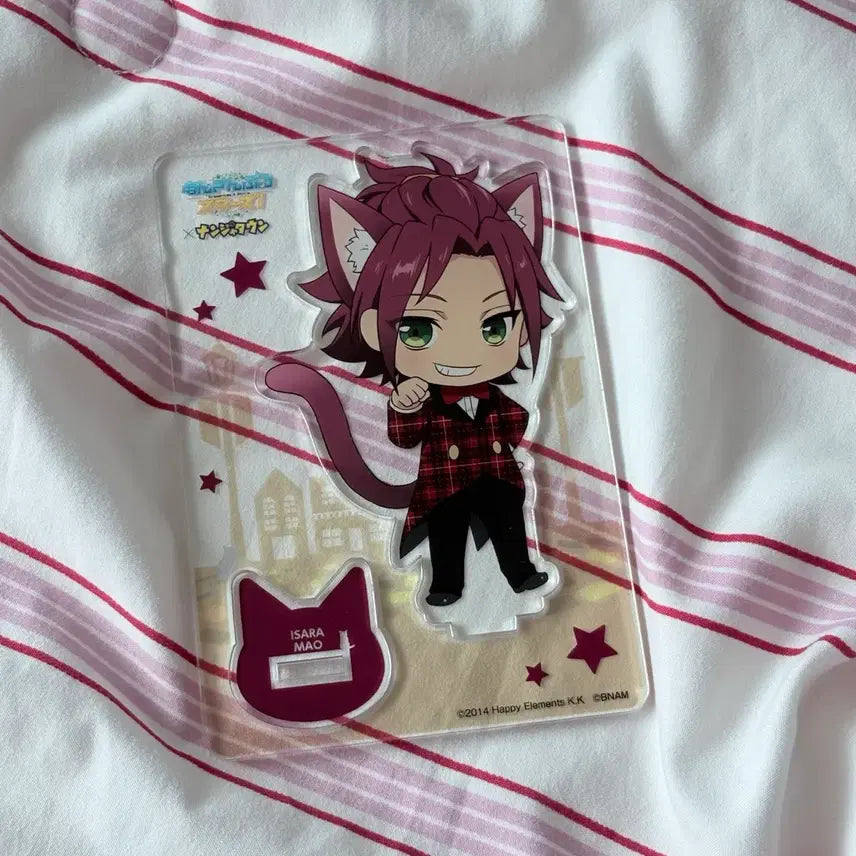 [BUNJANG] Ensemble Stars! Isara Mao Nanja Town Cat Acrylic Stand / [급처] 앙상블스타즈 이사라 마오 난쟈타운 고양이 아크릴