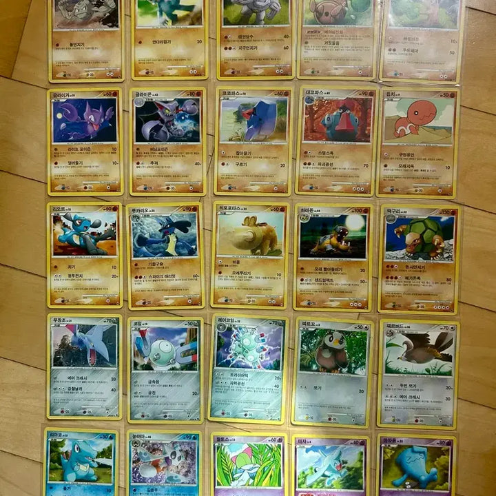 [BUNJANG] Pokemon DP Classic Cards 2010 Collection / 포켓몬 DP 고전카드 2010 모음