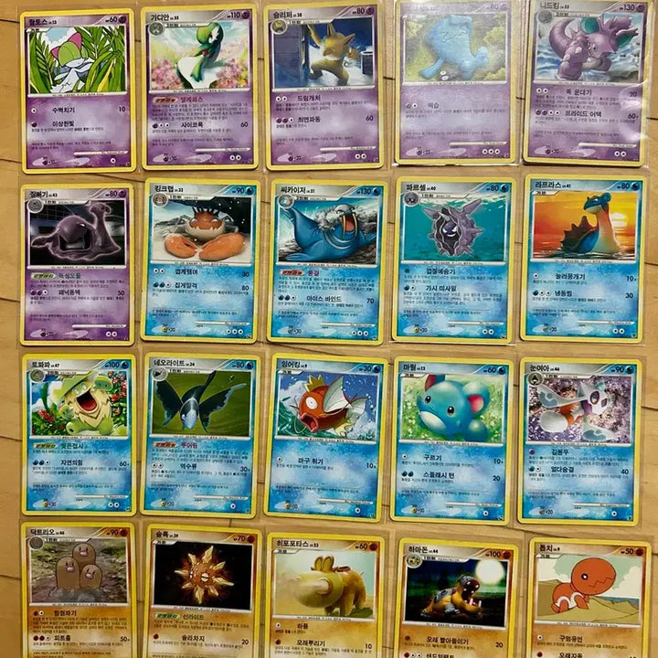 [BUNJANG] Pokemon DP Classic Cards 2010 Collection / 포켓몬 DP 고전카드 2010 모음