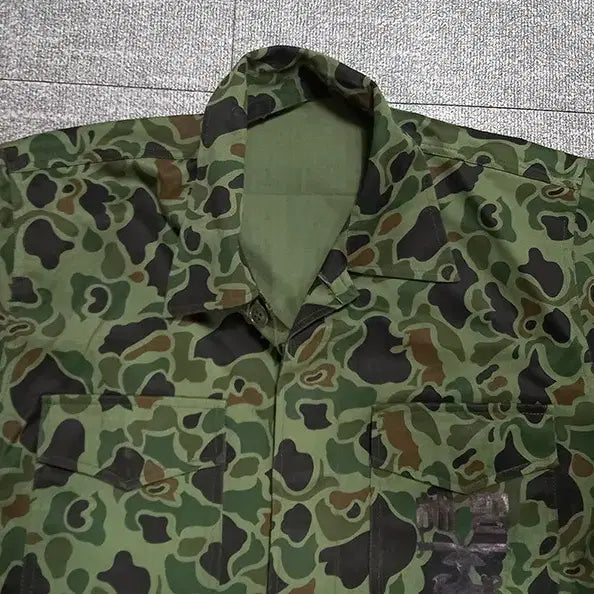 [BUNJANG] Vietnam War Marine Corps Duck Hunter Camouflage Top / 월남전 해병대 덕헌터 위장복 상의