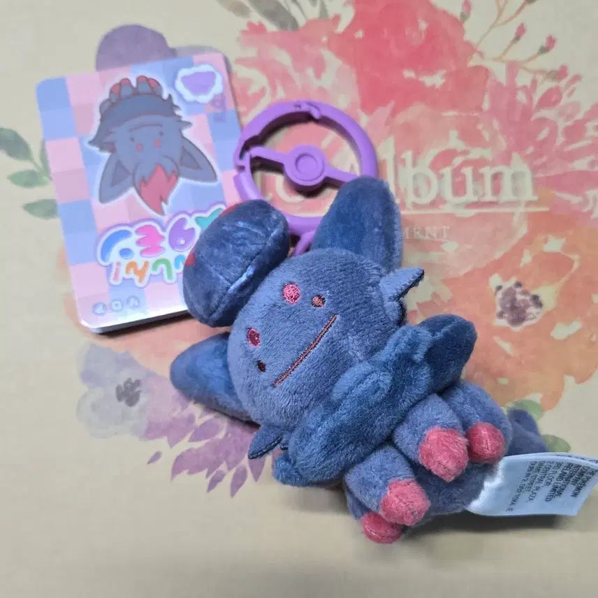 [BUNJANG] Pokemon Transform Ditto Keychain Zorua Version / 포켓몬-변신 메타몽 키링 조로아