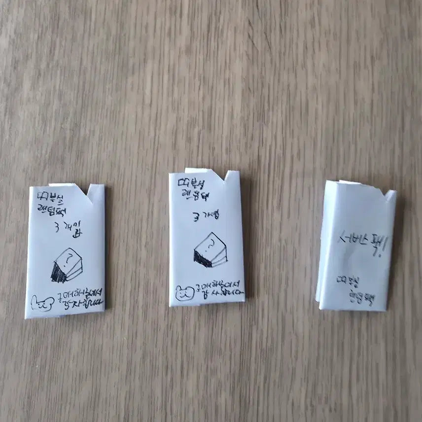 [BUNJANG] Pokemon Stickers Handmade Random Pack / 포켓몬 띠부실 수제 랜덤팩